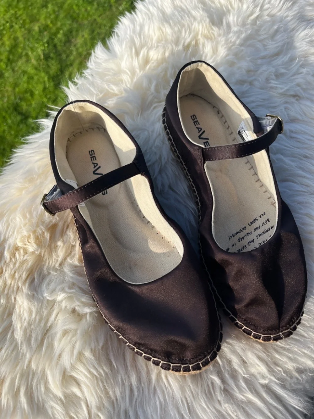 Seavees Satin Miramar Espadrille - Picture 2 of 3